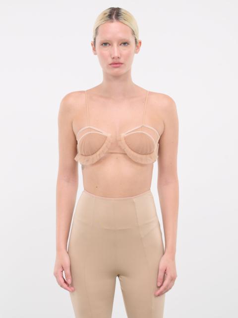 Tulle Appliqué Bra