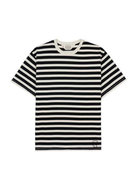 Heavyweight Stripe T-shirt - Black