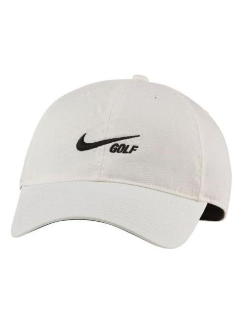 Nike Heritage 86 Washed Golf Hat 'White' CU9887-133