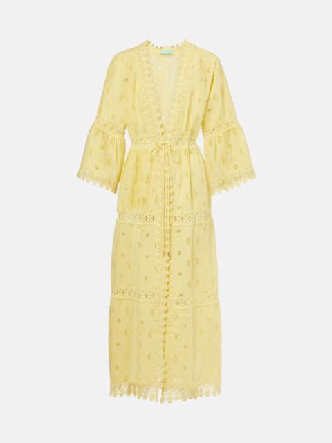 Tessa cotton beach cover-up