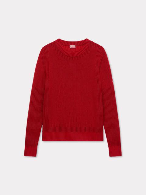 'Boke Flower 2.0' embroidered jumper in cotton wool