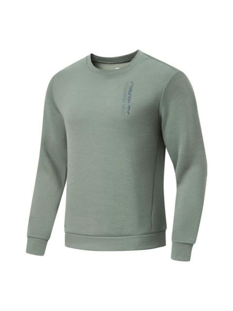 Li-Ning Graphic Training Sweatshirt 'Green' AWDT791-5