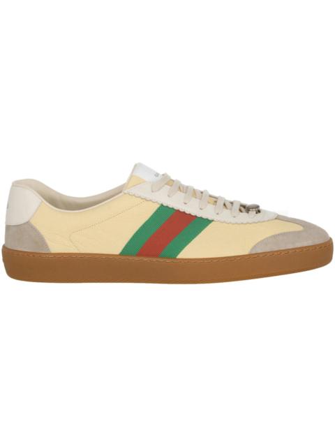 Gucci G74 Web Low Sneakers Oatmeal
