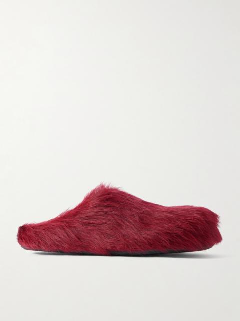 Fussbett Calf Hair Clogs