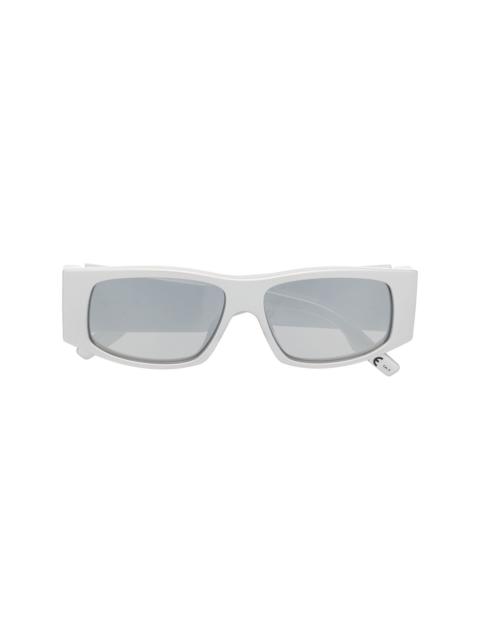 LED square-frame sunglasses