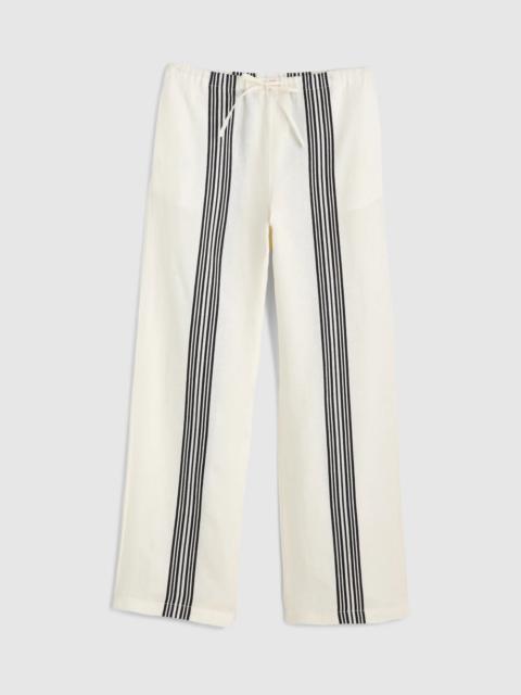Pull-On Pants in Linen Blend