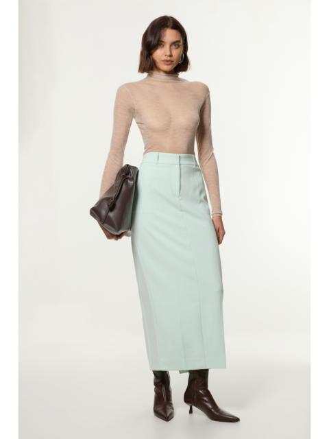 Compact Stretch Essential Tailored Maxi Skirt