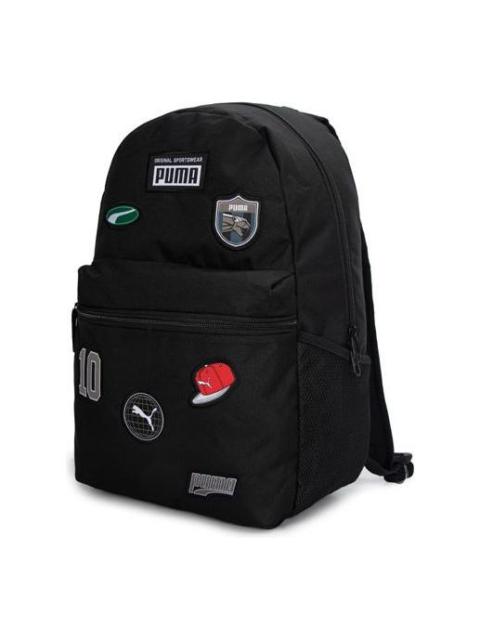 PUMA Patch Backpack 'Black' 079194-01