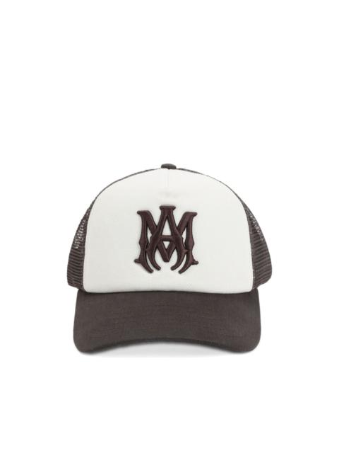 logo-embroidered baseball cap