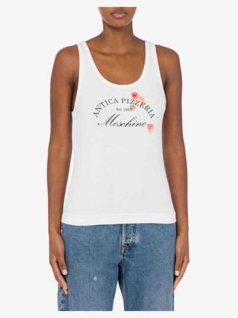 STRETCH COTTON TANK TOP ANTICA PIZZERIA