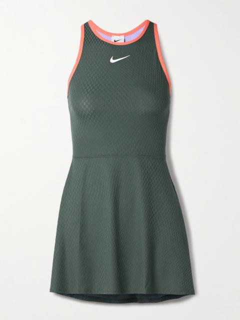 Slam Mesh-paneled Dri-fit Tennis Dress