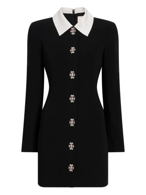 Sheryl collared embellished dress