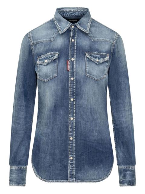 denim western shirt