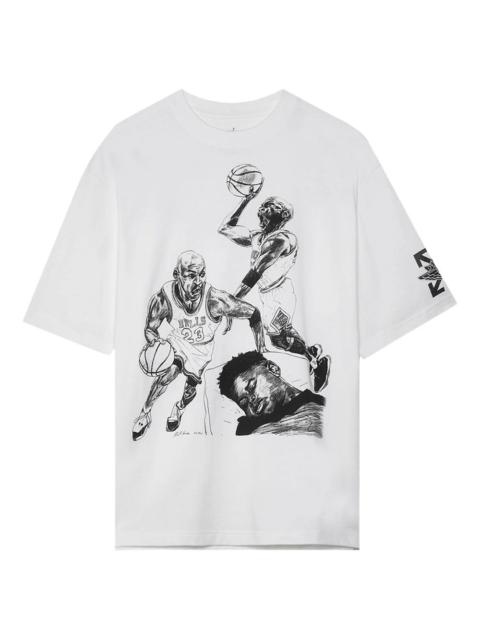 x Off-White printed T-shirt