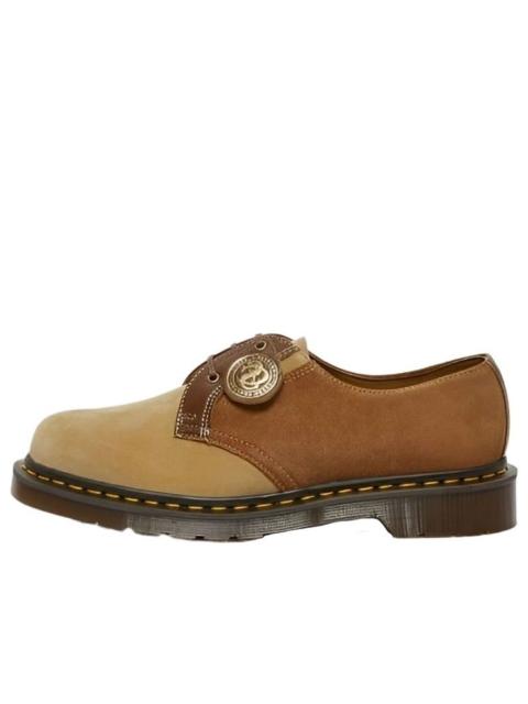 Dr. Martens 1461 Made in England Suede Oxford Leather Shoes 'Brown' 27511795