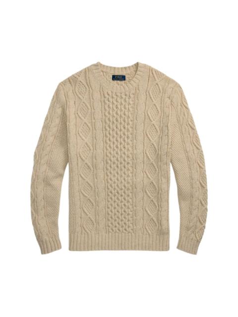 CABLE-KNIT SWEATER