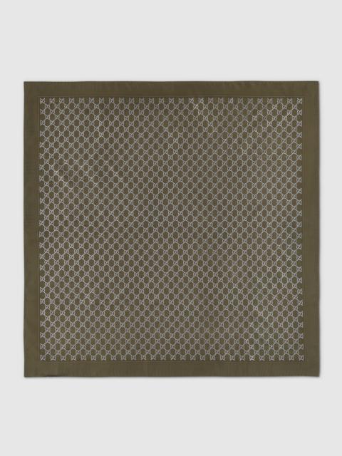 Printed silk carré