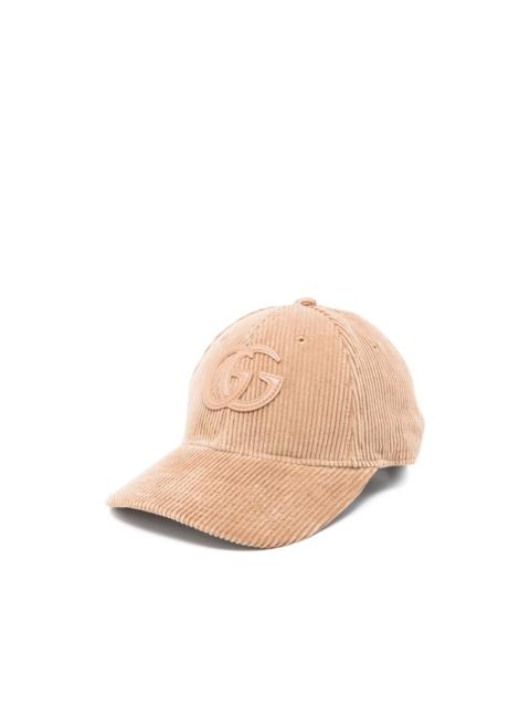 Double G corduroy cap