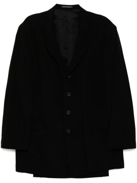 single-breasted blazer