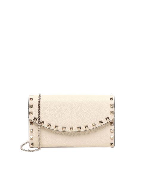 studded leather wallet