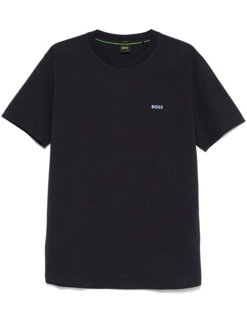 logo-lettering T-shirt