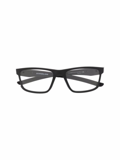 Hyperlink square-frame eyeglasses