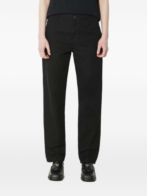 logo-patch trousers