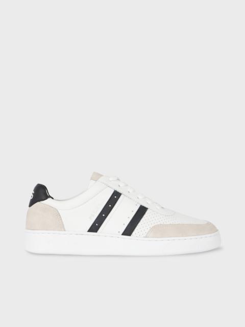 White Leather 'Birch' Trainers