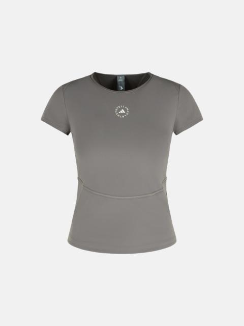'TPR' GREY POLYAMIDE BLEND T-SHIRT