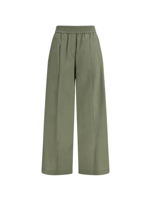elasticated trousers