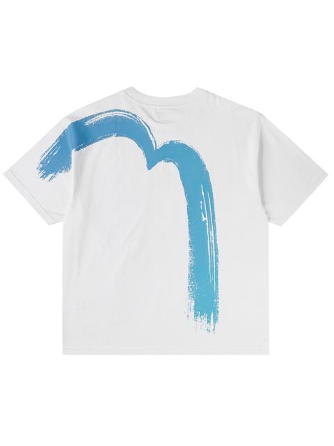Hand-Brushed Daicock Print T-Shirt
