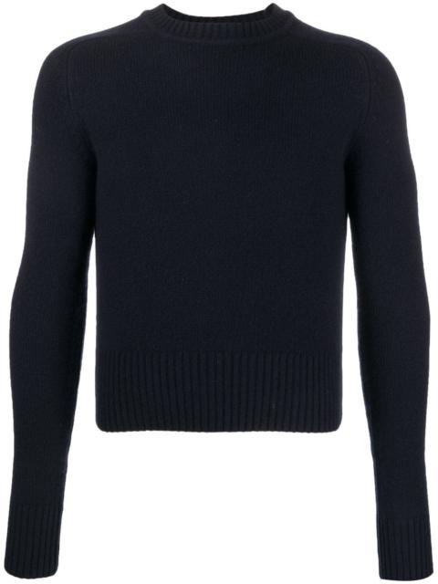 mock-neck cashmere jumper