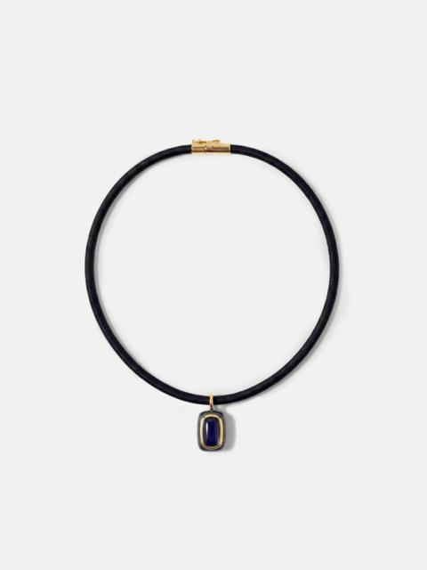 RECTANGLE DOUBLET PENDANT NECKLACE