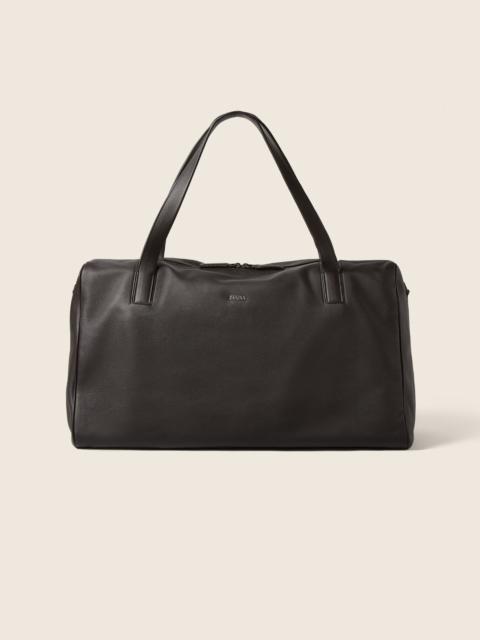 DARK BROWN SECONDSKIN WEEKENDER BAG