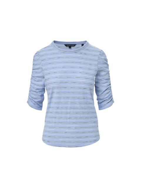 WALDORF RUCHED-SLEEVE T-SHIRT