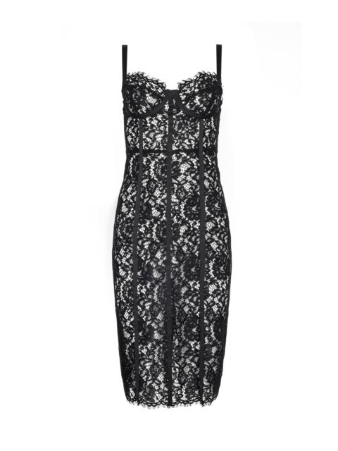 Jennifer Lace Midi Dress