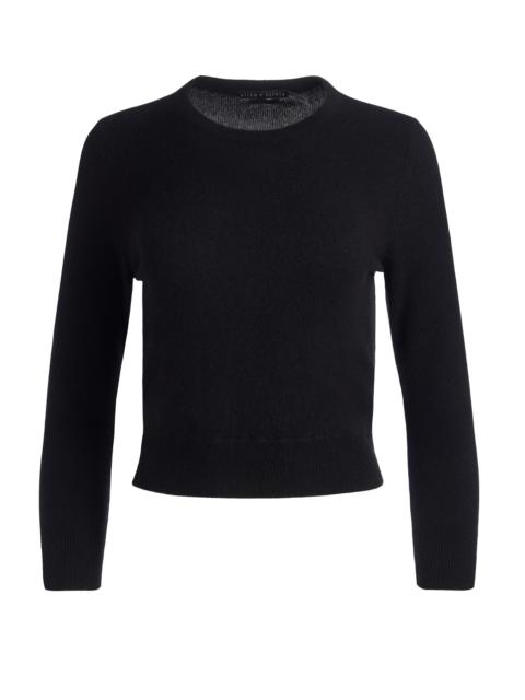 CAROLANN SHRUNKEN CREW NECK PULLOVER