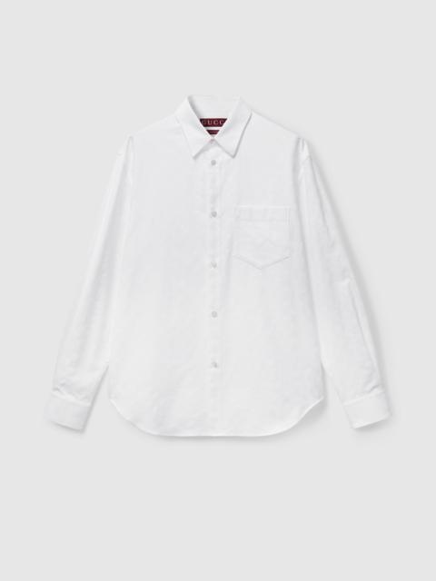 GG Oxford cotton shirt
