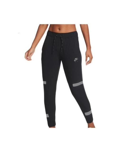 (WMNS) Nike Sports Running Casual Slim Fit Lacing Long Pants/Trousers Black CU3350-010