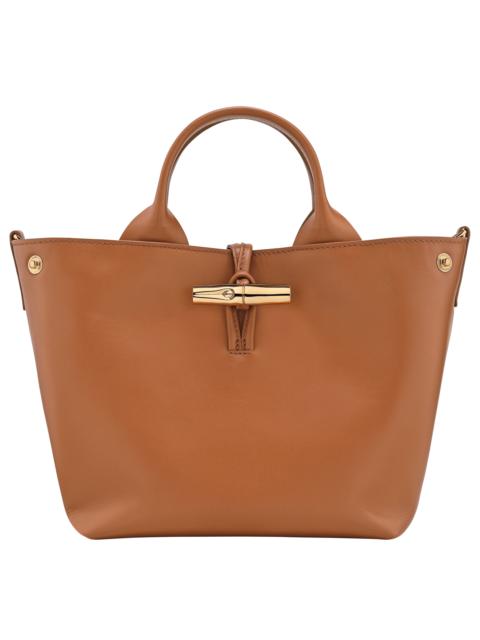 Le Roseau S Handbag Cashew - Leather