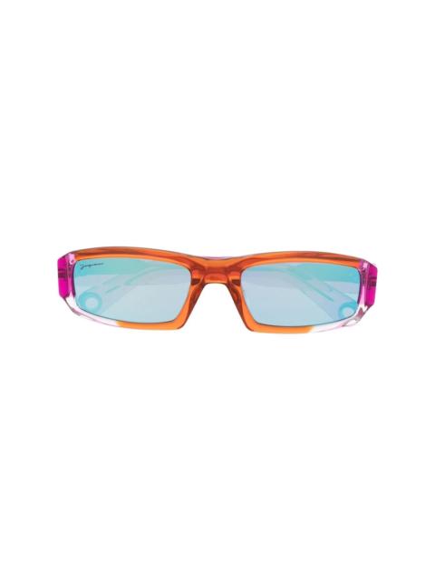 Les lunettes Altù mirrored-lens sunglasses