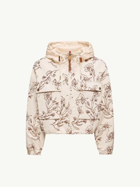 Nepeta Hooded Floral Print Jacket