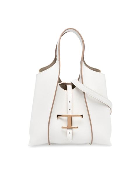 Timeless logo charm tote bag