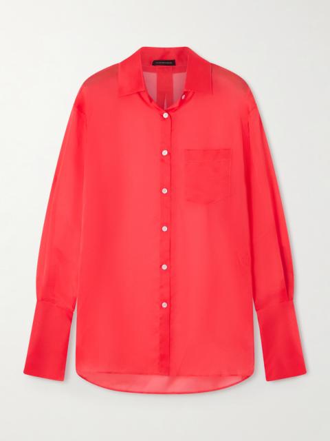 Silk-organza Shirt