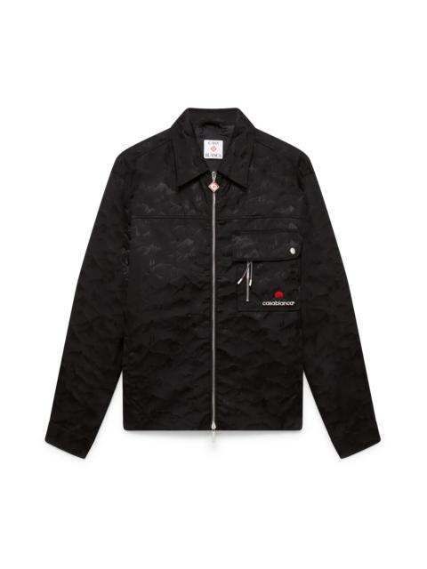 Nylon Mountain Camo Zip Shirt