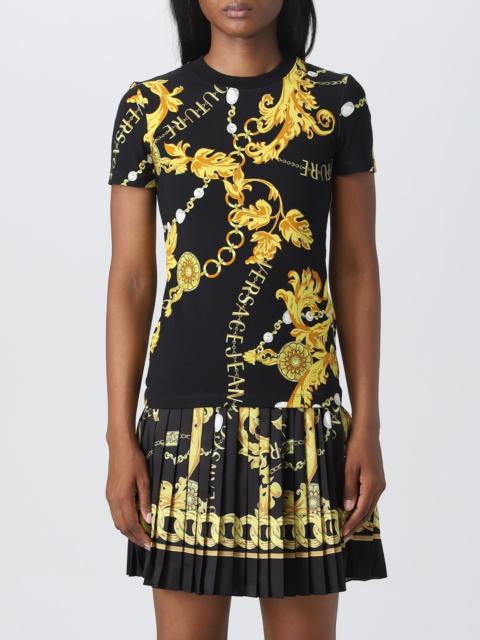 Versace Jeans Couture T-shirt in printed cotton blend