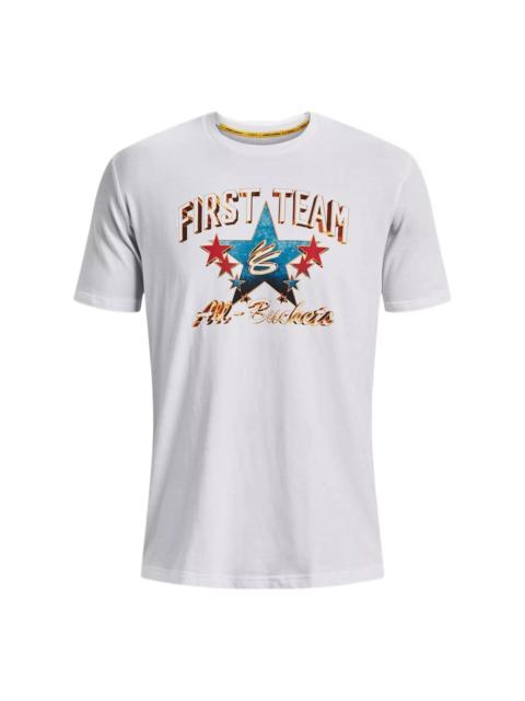 Under Armour Curry All Star Game T-shirt 'White' 1376802-100