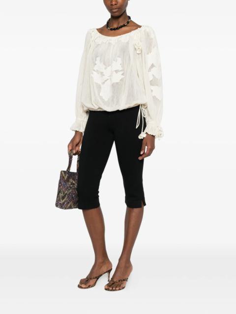 Isabel Marant Floral Appliqué Blouse