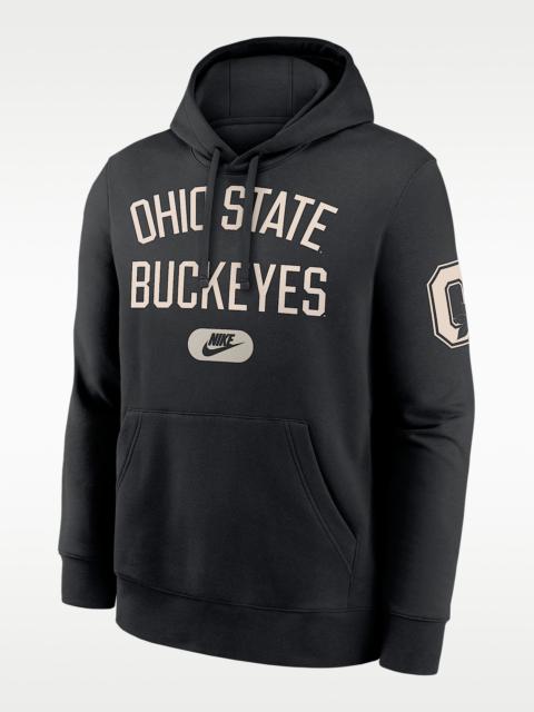 Ohio State Club Men's Nike College Pullover Hoodie