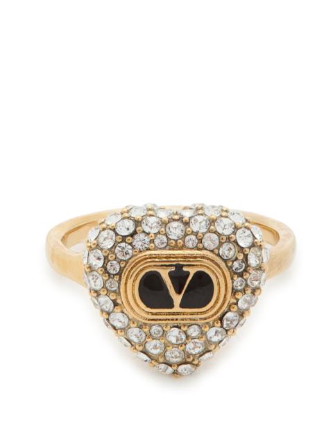 Valentino Coeur Royal Pavé Ring